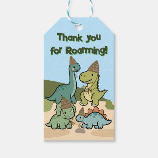 Cute Dinosaur Gift Tags Favour tags