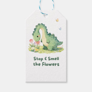 Cute Dinosaur Gift Tags – Stop & Smell the Flowers