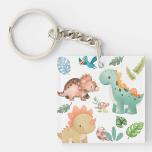 Cute Dinosaur Key Ring
