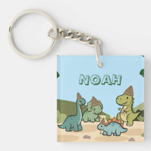 Cute Dinosaur Keychain Party Favour
