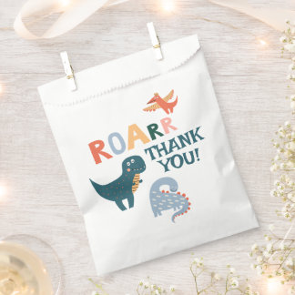 Cute Dinosaur Kids Birthday Party  Favour Bag