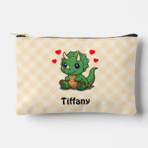 Cute Dinosaur Kids Pencil Case – Add Name
