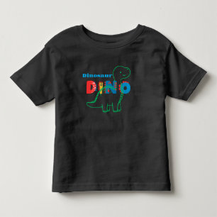 Cute Dinosaur Kids Toddler T-Shirt