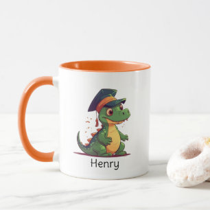 Cute Dinosaur Kindergarten Graduate Personalised Mug