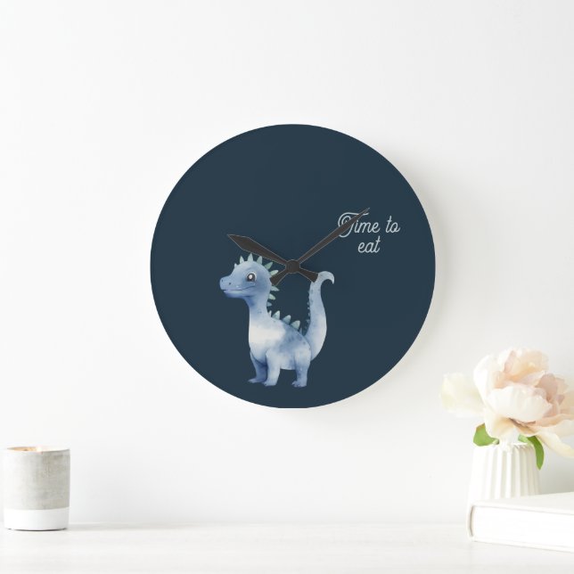Cute Dinosaur Large Clock (Home)