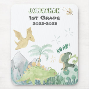 Cute Dinosaur Mouse Pad