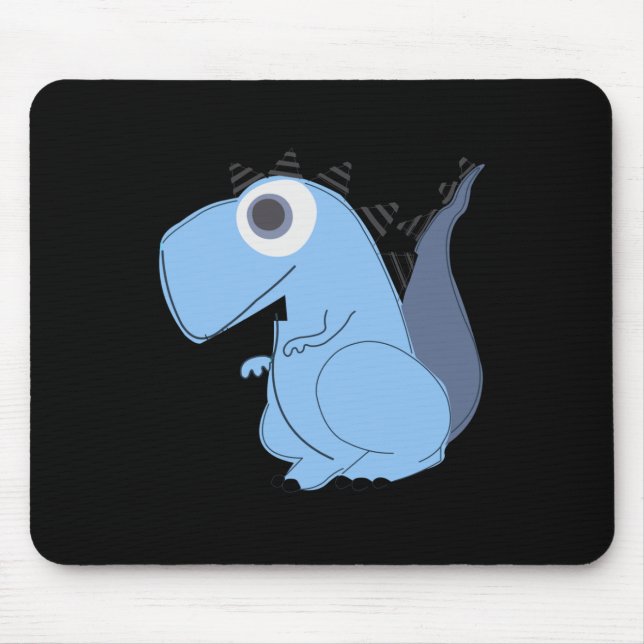 Cute Dinosaur  Mouse Pad (Front)