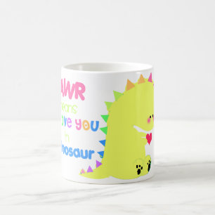 Cute Dinosaur MUG CUP RAWR