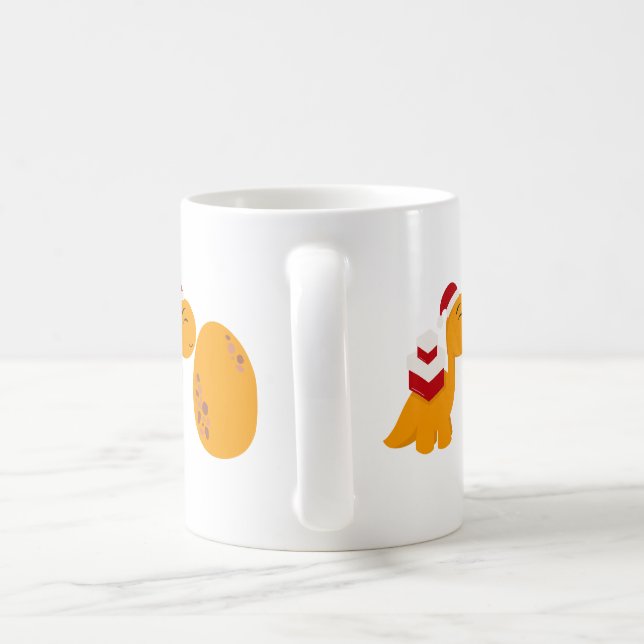 Cute Dinosaur Mug – Roar-some Start to Your Day! (Handle)
