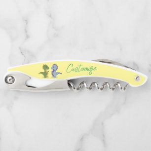 Cute Dinosaur Pair Thunder_Cove Corkscrew