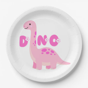 Cute dinosaur 🦕 paper plate