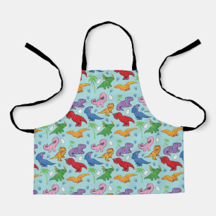 Cute Dinosaur Pattern Apron