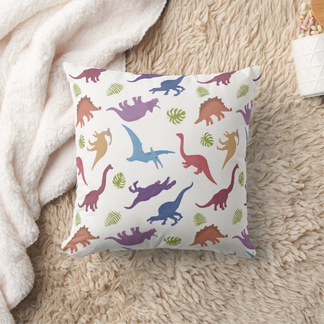 Cute Dinosaur Pattern Kid Dino Child's Room Cushion (Blanket)