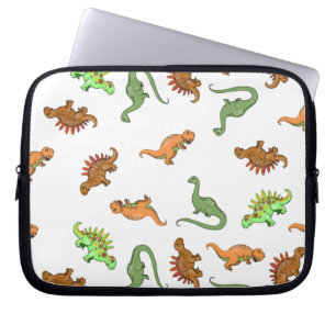 Cute Dinosaur Pattern Laptop Sleeve