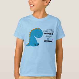 cute dinosaur rawr shirt