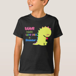 Cute Dinosaur Rawr shirt