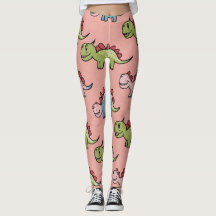 Cute dinosaur seamless pattern