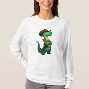 Cute dinosaur sheriff/cowboy T-Shirt