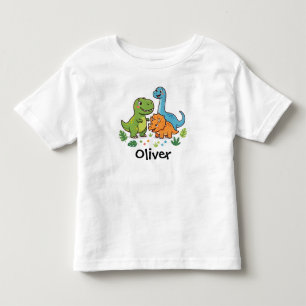 Cute Dinosaur Squad Toddler T-Shirt