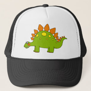 Cute dinosaur - stegosaurus trucker hat
