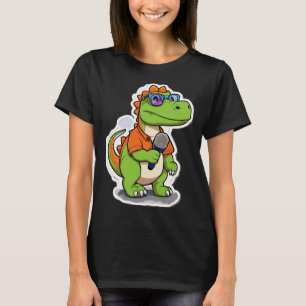 Cute Dinosaur Sticker Sticker T-Shirt