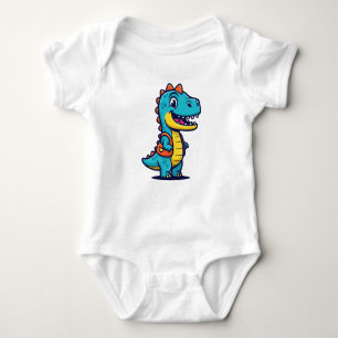 Cute Dinosaur Toddler Design – Adorable Dino Kids  Baby Bodysuit