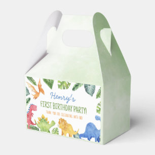 Cute Dinosaurs Birthday Favour Box