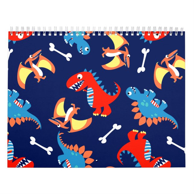 Cute dinosaurs calendar (Cover)