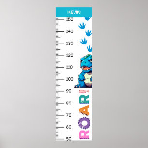 Cute Dinosaurs Growth Chart 