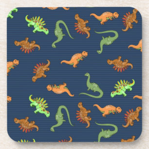 Cute Dinosaurs Pattern Coaster