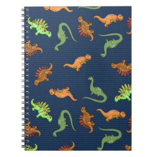 Cute Dinosaurs Pattern Notebook
