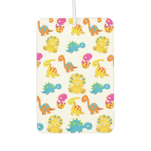 Cute Dinosaurs, Pattern Of Dinosaurs, Baby Dino Car Air Freshener