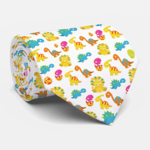 Cute Dinosaurs, Pattern Of Dinosaurs, Baby Dino Tie