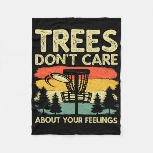 Cute Disc Golf Design For Men Women Disc Golf Play Fleece Blanket