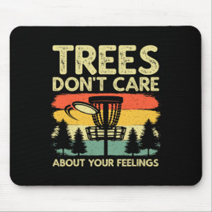 Cute Disc Golf Design For Men Women Disc Golf Play Mouse Pad