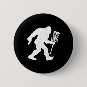 Cute Disc Golf Design For Men Women Kids Disc Golf 6 Cm Round Badge