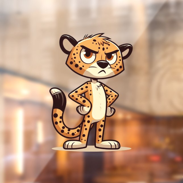 cute, disgruntled cheetah (Sheet 2)