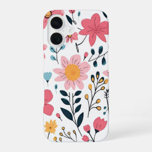 Cute Ditsy Spring Flower iPhone 16 Case