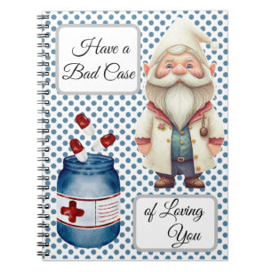 Cute Doctor Gnome Notebook