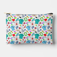 Cute Doctor Nurse Medical Supplies Pattern
