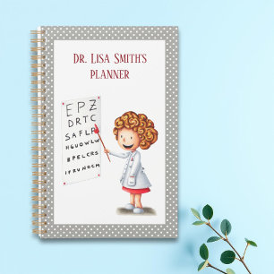 Cute Doctor Nurse Simple Illustrated Planner
