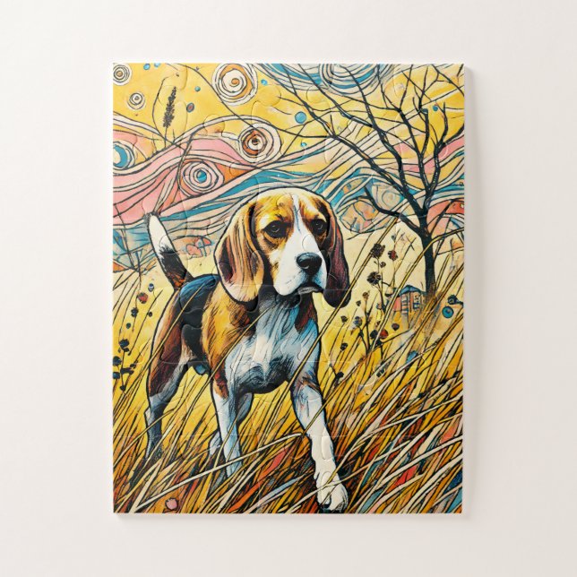 Cute Dog 30 Piece Kids Puzzle (Vertical)