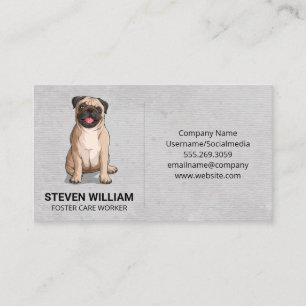 Cute Dog   Animal Care   Veterinarian Business Card