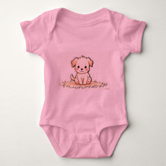 cute dog baby clothes baby bodysuit
