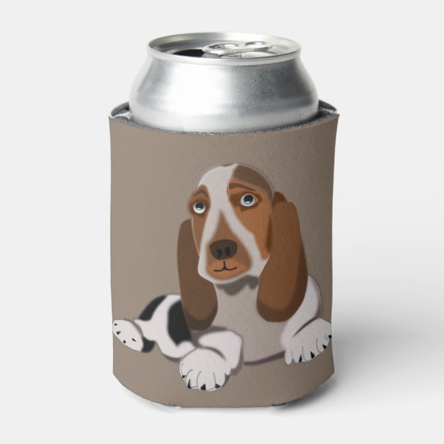 Cute Dog Can Cooler (Can Front)