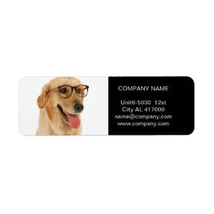 Cute dog cat pet sitter animal sitter pet groomer return address label