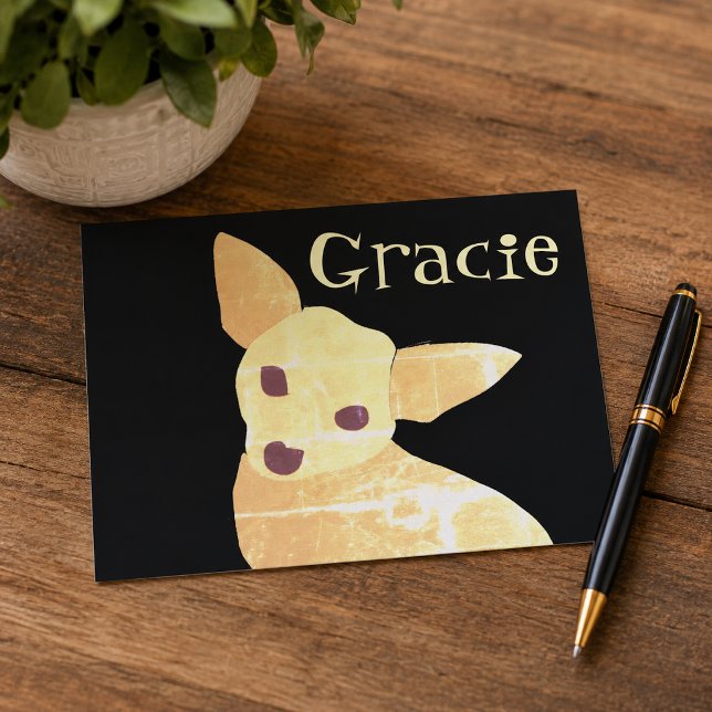 Cute Dog Chihuahua Fun Whimsical Postcard (Creator Uploaded)
