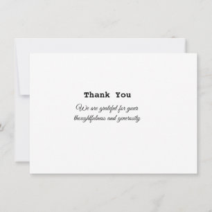 Cute dog Christmas thank you Holiday Postcard