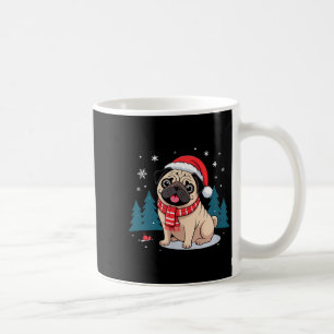 Cute Dog Christmas Valentines Design Coffee Mug