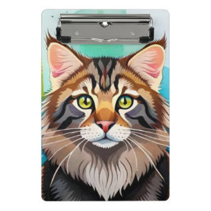 Cute dog close up mini clipboard